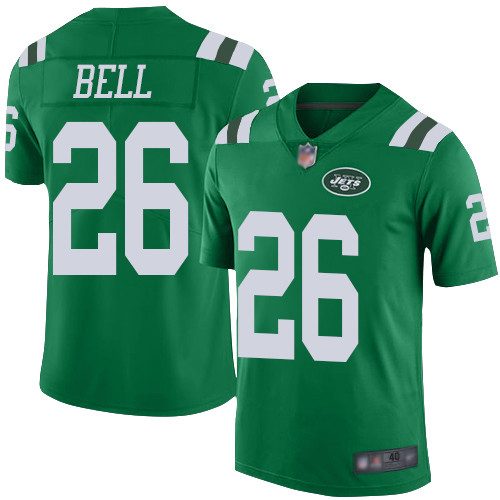 New York Jets Limited Green Men LeVeon Bell Jersey NFL Football #26 Rush Vapor Untouchable